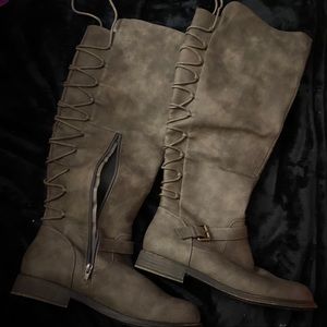 Wide calf boots